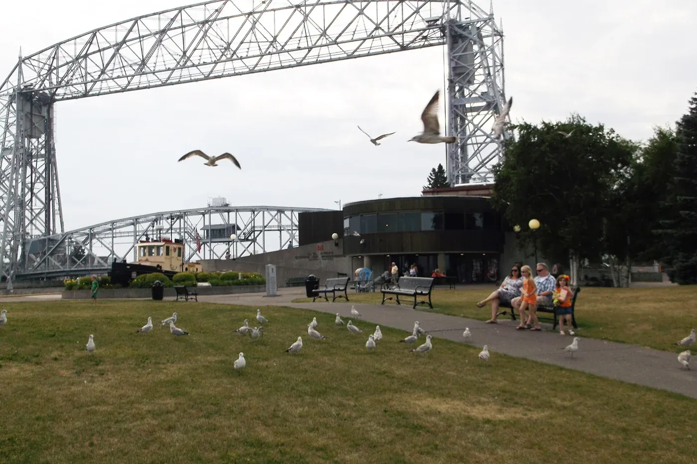Canal Park & the Aerial Lift Bridge
